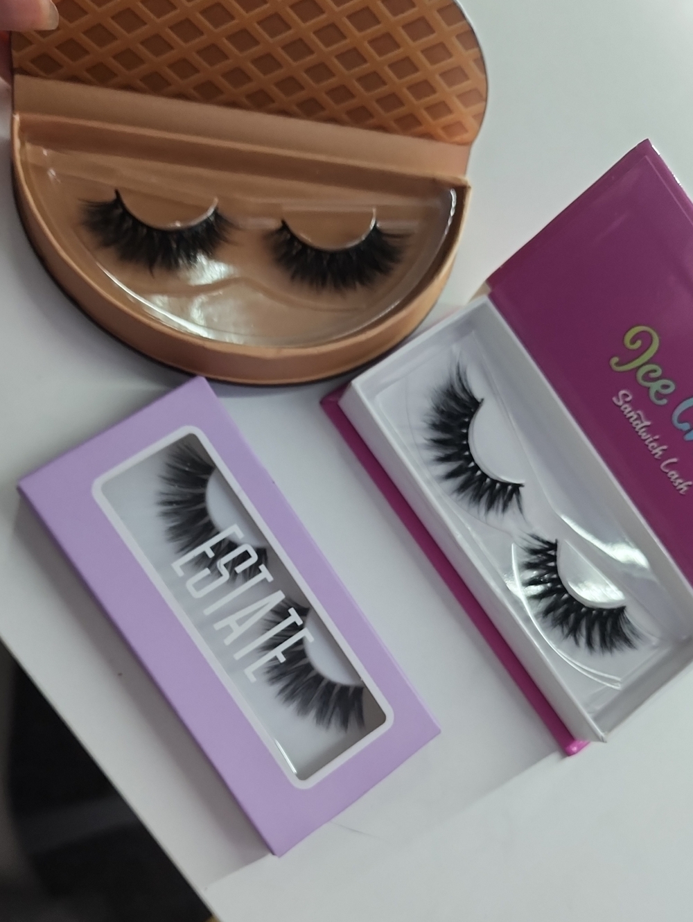 False Lash Trio Set - Black Dramatic Lashes Never Worn